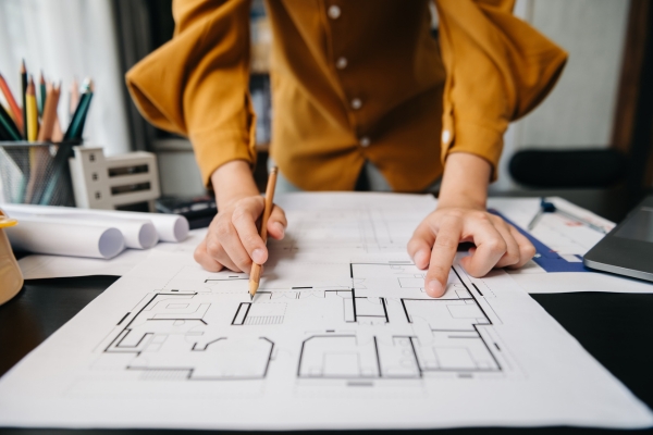 Características de los planos de casas modernas