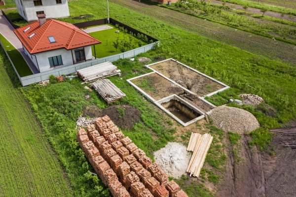 Cimentación de una Casa