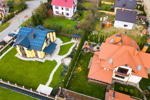 Precio de una casa por metro cuadrado en España