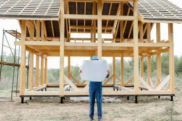 Tiempo total de construcción de una casa